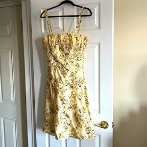 Ann Taylor Loft Floral Cotton Dress Size 12